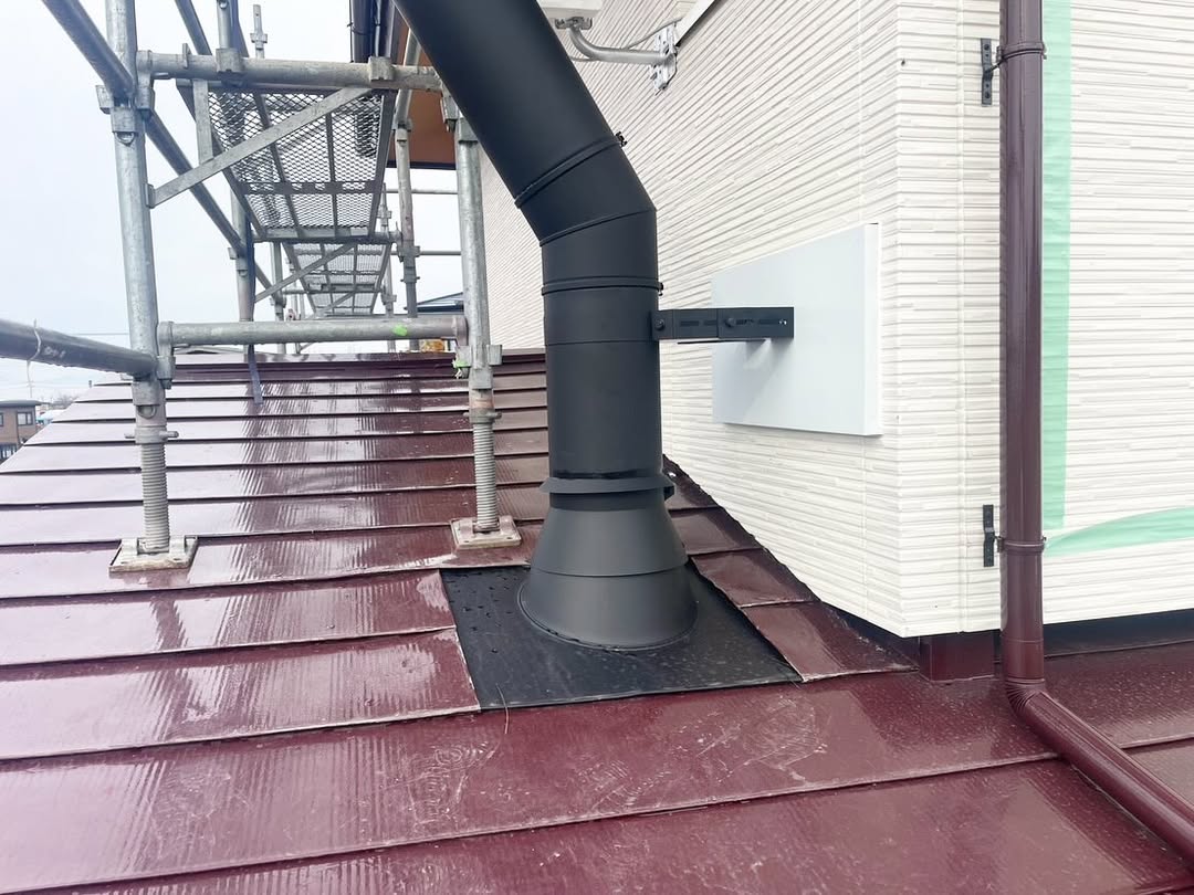 屋根の施工